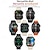 Недорогие Смарт-часы-QX11 Умные часы 1.96 дюймовый Смарт Часы Bluetooth ЭКГ + PPG Педометр Напоминание о звонке Совместим с Android iOS Женский Мужчины Длительное время ожидания Хендс-фри звонки Водонепроницаемый IP68