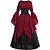 זול תחפושות מהעולם הישן-ימי הביניים רנסנס שמלת קוקטייל שמלת וינטג&#039; שמלת נשף הנכרי בגדי ריקוד נשים האלווין (ליל כל הקדושים) מסיבה\אירוע ערב פֶסטִיבָל שמלה