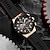 preiswerte Quarz-Uhren-Curren modische sportliche Multifunktions-Chronograph-Quarzuhr mit Silikonarmband kreatives Design Zifferblatt Leuchtzeiger Uhr 8462