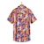 abordables chemises hawaïennes à revers pour hommes-chemise en rayonne pour hommes chemise décontractée feuille tropicale mode hawaïenne chemise décontractée chemise boutonnée quotidien vacances hawaïennes été revers manches courtes violet