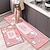 preiswerte Küchenteppiche &amp; Matten-2-teilige wasser- und ölbeständige Antirutschmatte für die Küche, Antirutschmatte für das Bad, Schlafzimmerkissen, Wohnzimmerteppich, Fußmatte, Küchenteppich - 40 x 60 cm + 40 x 120 cm