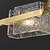 baratos Luzes da ilha-lustre lâmpada de teto pingente 6-luz luz branca quente 73cm latão vidro ondulação de água luz pós-moderna luxo restaurante quarto estudo sala de estar 110-240v