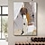 tanie Obrazy abstrakcyjne-teksturowane ręcznie malowane płótno owinięte w olej obraz ścienny sztuka pomarańczowa biała czarna abstrakcyjne malarstwo na płótnie nowoczesna grafika olejna ręcznie malowana rama wnętrza domu
