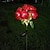 tanie Światła ścieżki i latarnie-led lampa słoneczna 7 głowice symulacja energii słonecznej kwiat róży światło wodoodporne światło ogrodowe 42 diody led sztuczny kwiat oświetlenie na dziedzińcu na zewnątrz willa dziedziniec park