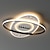 voordelige Plafondlampen-2-Light 50 cm Dimbaar Clusterontwerp Plafondlampen Metaal Acryl Noviteit Geschilderde afwerkingen Hedendaagse Noordse stijl 110-120V 220-240V