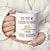 お買い得  マグカップ＆カップ-1個、そしてまた面白いコーヒーマグ - お茶やコーヒーを飲む人のための大きなセラミックカップ - 両面デザイン - 友人や家の装飾に最適なギフト