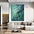 billiga Abstrakta målningar-handgjord duk abstrakt tjock textur 3d oljemålning gröna målningar inredning vardagsrum stora hem vägg bilder ingen ram