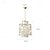 billige Øslys-led lysekrone fransk middelalderlig design metalskal naturlig creme-stil spisestue bar cafe varmt lys 1-lys 28-80 cm 110-120v 220-240v