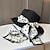 ieftine Pălării Party-Palarie Veșminte de cap Acrilic / Bumbac Paie Clop Paie Căciulă Palarie de soare Casual Concediu Elegant Retro Cu Perlă Artificială Panglici Diadema Articole Pentru Cap