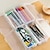 cheap Storage &amp; Organization-4pcs Transparent Pencil Organizer - Large Capacity Clear Stationery Storage Box for Pens, Pencils, Crayons, Sketching Pens, Makeup Brushes, and More