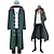 billige Anime-kostymer-Inspirert av One Piece Kuzan Anime  &quot;Cosplay-kostymer&quot; Japansk Halloween Cosplay-drakter Langermet Kostume Til Herre