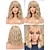 cheap Older Wigs-Auburn Brown Black Pink Blonde Short Blonde Bob Wigs for Women,Synthetic Wavy Curly Hair Wig with Bangs for Daily