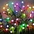 olcso Kültéri világítás-1db kültéri szoláris szentjánosbogár lengő lámpa 8 led kerti udvarhoz terasz ösvény dekoráció kültéri