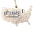 cheap Gifts-Solar Eclipse 2024 Ornament, Wooden 2024 Eclipse Keepsake, Totality Ornament, Path of Totality States Ornament, Eclipse Souvenir - 12 Different States Texas, New York