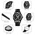 baratos Relógios Quartz-SKMEI Masculino Relógios de Quartzo Exterior Moda Relógio Casual Relógio de Pulso Exibição da fase da lua Calendário IMPERMEÁVEL Decoração Aço Couro Assista