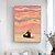 זול ציורים אבסטרקטיים-ציור אבסטרקט מודרני גדול בעבודת יד דיוקנאות ודמויות בעיצוב הבית בצבעי מים לסלון כמתנה ייחודית ללא מסגרת