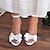 cheap Women&#039;s Sandals-Women&#039;s Sandals Sexy Shoes Wedding Daily Wedding Heels Satin Flower Chunky Heel Open Toe Fashion Minimalism Faux Leather Ankle Strap White