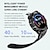 abordables Bracelets connectés-LP715 Montre intelligente 1.44 pouce Montre intelligente avec bracelet Bluetooth Podomètre Rappel d&#039;Appel Moniteur de Sommeil Compatible avec Android iOS Femme Hommes Rappel de Message Contrôle de