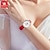 abordables Montres à Quartz-Olevs – montre-bracelet à quartz pour femmes, avec diamants, niche lumineuse, étanche, nouvelle collection