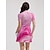 ieftine Colecția de designer-Pentru femei Rochie de tenis rochie de golf Roz Manșon scurt Rochii Vestimenta Golf Doamnelor Haine Ținute Poartă Îmbrăcăminte
