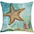 cheap Throw Pillows &amp; Covers-Decorative Toss Pillows Cover 4PC Sea Animals Soft Square Cushion Case Pillowcase for Bedroom Livingroom Sofa Couch Chair