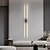 preiswerte LED Wandleuchten-LED Wandleuchte Acryl Metall 1 Kopf Warmweißes Licht 80CM Innen Modern Kunst Schlafzimmer Geschäft Café 110-240V