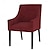 cheap IKEA Covers-SAKARIAS Chair Cover with Armrests Solid Color Quilted Slipcovers IKEA Series