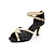 voordelige Latin dansschoenen-dames latin schoenen indoor gala sandaal gepersonaliseerde hak peeptoe loafer volwassenen bruin