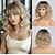 cheap Synthetic Trendy Wigs-Short Brown Wigs for Women Dark Brown Light Brown Mixed Blonde Pink Highlight Wavy Wig Short Wavy Bob Wig Synthetic Hair for Daily Party 14 Inch