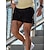 billiga Svett shorts-Herr Svett shorts Shorts Bermudashorts Snörning Elastisk midja Slät Komfort Sport Kort Dagligen Löpning Gym Mode Fritids- Svart Blå Microelastisk