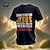 levne Pánské grafické tričko-náboženský potisk Ježíše pánská grafika 100% bavlněná košile vintage košile krátký rukáv pohodlné tričko letní módní návrhář oblečení