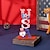 ieftine Evenimente de evenimente și petreceri-decor de ziua independenței: ornamente cu litere din lemn, figurine de gnomi fără chip pentru ziua memorială/4 iulie