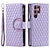 voordelige Samsung-hoesje-telefoon hoesje Voor Samsung Galaxy S24 S23 S22 S21 S20 Ultra Plus FE A54 A34 A14 Wallet Card Case Rits met polsband Standaard Geometrisch patroon TPU PU-nahka