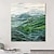 billige Abstrakte malerier-håndmalt 3d tykt landskapsmaleri kunst håndmalt kniv landskap oljemaleri lerret veggkunst abstrakt grønt maleri kunst for stue soverom hotell veggdekorasjon