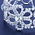levne Náramek-Dámské Tenisové Náramky Vystřižený Kytky Drahocenný Módní Luxus Štras Náramek šperky Stříbrná / Zlatá Pro Dar Zásnuby