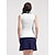 ieftine Colecția de designer-Pentru femei Tricou POLO Albastru Închis Fără manșon Topuri Vestimenta Golf Doamnelor Haine Ținute Poartă Îmbrăcăminte