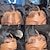 abordables Pelucas delanteras del cordón de cabello natural-Pelucas delanteras de encaje de onda profunda 13x6 cabello humano 180% de densidad hd pelucas frontales de encaje rizado profundo pelucas de cabello humano para mujeres pre arrancadas con cabello de