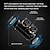 abordables Haut-parleurs-Rockmia ebs-609 16w haut-parleur bluetooth bt5.3 avec lumière rvb extérieur tissu maille portable étanche stéréo sans fil boombox