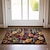 cheap Doormats-Painting Flowers Doormat Non-Slip Oil Proof Rug Indoor Outdoor Mat Bedroom Decor Bathroom Mat Entrance Rug Door Mat