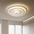 billige Taklamper-led taklampe 1-lys varmhvitt lys 45/60/80cm metall runde terrasser nordisk kreativ atmosfære soverom stue 110-240v