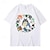 preiswerte Cosplay-Anime-Kapuzenpullover und T-Shirts für den Alltag-Totoro T-Shirt-Ärmel Zeichentrick Manga Anime Harajuku Grafik Für Paar Herren Damen Erwachsene Halloween Karneval Maskerade Heißprägen Strasse Casual