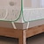 levne Zástěny a závěsy na postele-3dveřová moskytiéra plus prostor stan proti komárům plné dno stabilní ocelový drát instalace zdarma otevřená moskytiéra na postel zvýšení hustoty stanová příze síťky pro domácnost obklopující