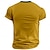 halpa miesten henley t-paita-Miesten Henley-paita Kuvitettu Lippu Kirjain Henley Vaatetus 3D-tulostus Päivittäin Lyhythihainen Painettu Painike alas Muoti Suunnittelija Mukava