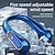 abordables Ventilateurs-Ventilateur de cou suspendu sans pales avec 5 vitesses et affichage numérique - refroidisseur USB portable pour une utilisation en extérieur avec une technologie ultra puissante