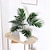 abordables Fleurs artificielles et vases-Arbre Schefflera artificiel de 50 cm (h) – fausse plante réaliste pour la décoration intérieure, le bureau et l&#039;ambiance de la maison.