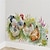 Χαμηλού Κόστους Αυτοκόλλητα Τοίχου-Ρουστίκ αυτοκόλλητα τοίχου από κοτόπουλο αγροικίας για υπνοδωμάτιο, σαλόνι, φουαγιέ - διακοσμητικά αυτοκόλλητα για το σπίτι
