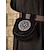 billige Middelalder-Middelalderkostumer Renæssance Steampunk 17. århundrede Cosplay kostume Bæltepose Kriger Viking Keltisk ridder Ranger Elver Herre Dame Halloween Ydeevne Stadie LARP Taske