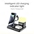 cheap Wireless Chargers-6 in 1 Wireless Charger 17 W Output Power Wireless Charging Station CE Certified Fast Wireless Charging MagSafe Magnetic For Apple Watch iPhone 14/13/12/11 Pro Max Smart Watch Gear S3 Frontier Gear S3