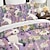 cheap Duvet Cover Sets-Cartoon Summer Flowers Animals Thickened Brushed Fabric Double Bed Duvet Cover Cozy Flower Bed Set 2-piece Set 3-piece Set Light and Soft Short Plush