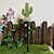 voordelige Sculptuur- en landschapsverlichting-zonne-cactus decoratief licht buiten tuin binnenplaats licht simulatie plant grond invoeglicht waterdicht gazonlicht 1pc